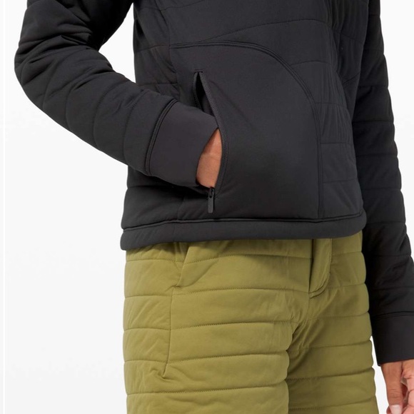 Lululemon dynamic movement hoodie in black size 4 - Picture 3 of 5